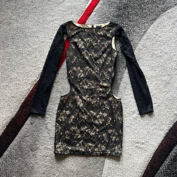 NBD Revolve Wilder Lace Cut Out Mini Dress - Picture 3 of 6